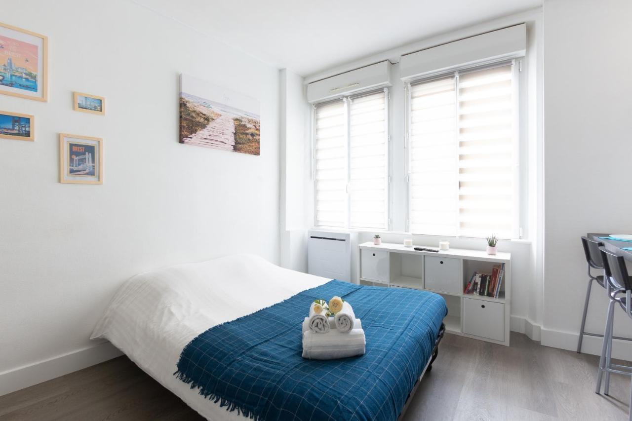 Yannig, Charmant Studio Renove A Recouvrance Brest Exteriör bild